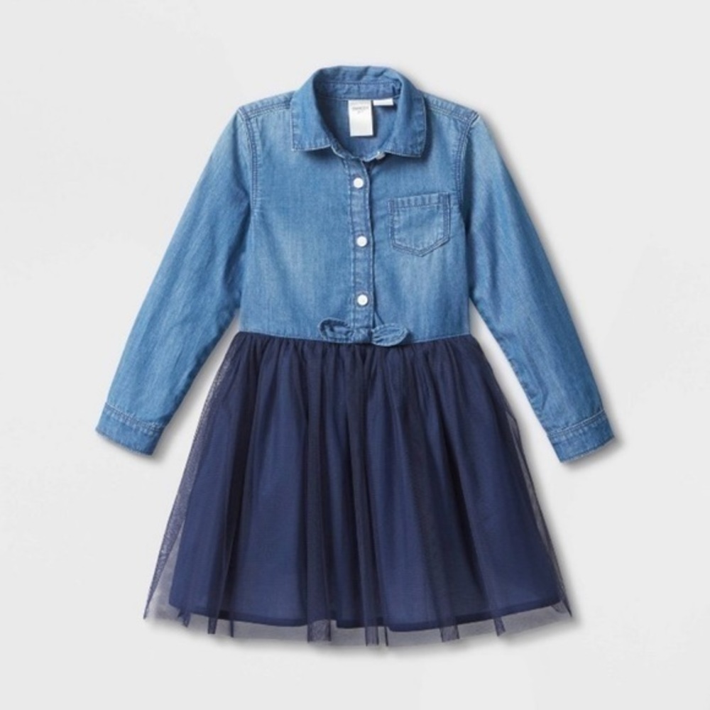 OshKosh B'gosh Toddler Girls' Tulle Dress‎ ~ Blue ~ 2T